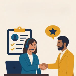 إدارة حسابات العملاء وخدمة الضيوف